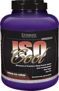 Ultimate Nutrition ISO Cool Whey Isolate Protein Powder - Keto-Friendly - Sugar Carb and Fat-Free - 23 Grams of Protein Per Serving Chocolate 5 Pounds