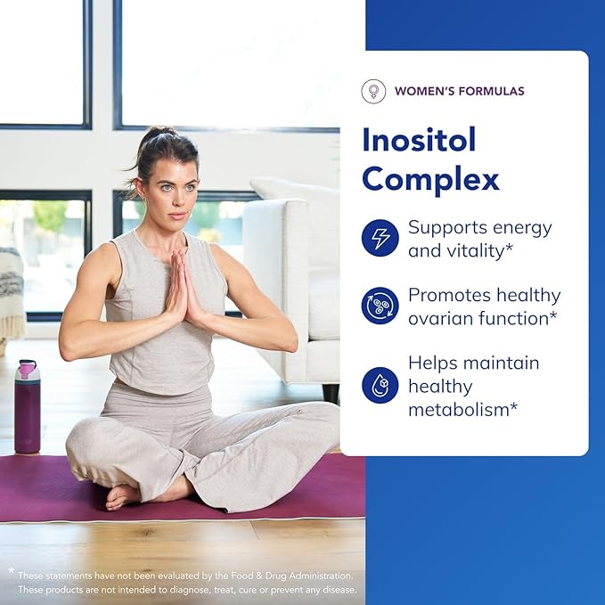 Pure Encapsulations Inositol Complex | Supplement to Support Energy Healthy Metabolism and Ovarian Function* | 60 Capsules