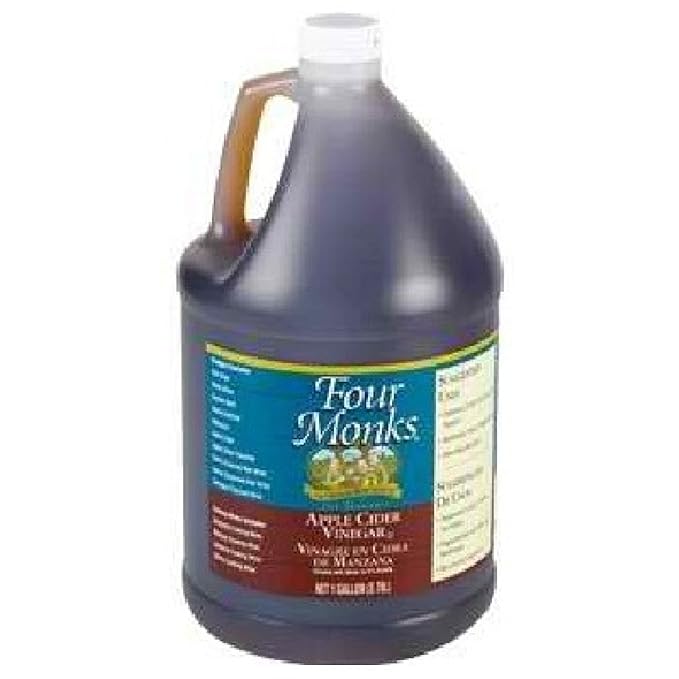 Four Monks Vinegar Apple Cider 128 oz