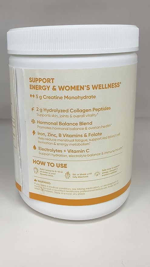 Venture Pal Creatine for Women + Hormone Balance with Collagen