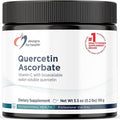 Designs for Health Quercetin-Ascorbate Powder - 240mg QuerceSOL™ Supplement - Vitamin C to Help Support Normal Histamine Response - Easy Drink Add-in Vegan (77 Servings / 100g)