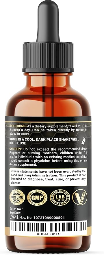6in1 Liquid Turmeric Curcumin with Ginger Berberine Ceylon Cinnamon Bitter Melon Black Pepper - Drops Extract for Joint Support - 2Packs of 1 Fl Oz