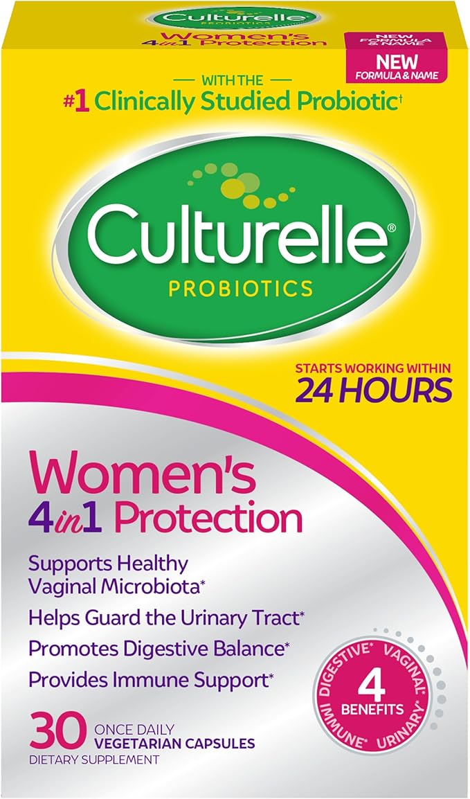 Culturelle Women's Probiotics for Digestive &amp Immune Health with Kids Probiotics for Immune &amp Digestive Support 50 Count
