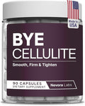 Bye Cellulite Remover for Legs &amp Body - Anti Cellulite Capsules with Hydrolyzed Collagen - Skin Smoothing Cellulite Treatment Supplement - Support Smooth Skin &amp Reduce Cellulite - 90 Count