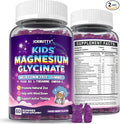 Magnesium Gummies for Kids - Magnesium Glycinate Chewable Supplement with L-Theanine Vitamin B6 Phosphatidyiserine and Omega for Kids Natural Zzz Development &amp Overall Health - Sugar Free &amp