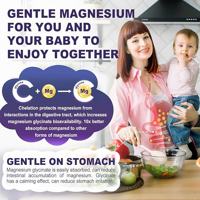 Magnesium Glycinate Gummies for Kids 6+ &amp Adults Kids Magnesium Sleep Aid Gummies 500mg/250mg with L Theanine B6 Glycine Zinc for Sleep Calm Relax Brain Muscle Melotonin Free Sugar Free