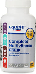 ikj Complete Multivitamin/Multimineral Supplement Tablets Men 50+ 200 Count