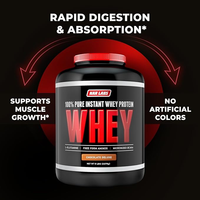 Pure Instant Whey Protein 5lbs (Chocolate Deluxe)