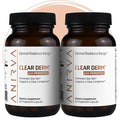 2-Pack Acne Pills with Zinc for Adults Acne Pill for Hormonal Acne Zinc Pills for Acne Treatment Probiotics for Acne Zinc Supplements for Adult Acne - Anirva Clear Derm With Probiotics
