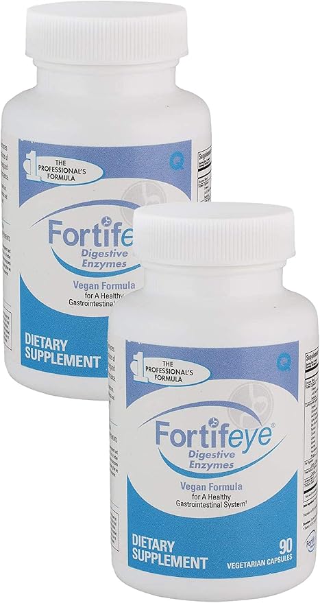 Digestive Enzymes with Probiotics for Digestive Health 180 Capsules 60 Day Supply - Full Spectrum Plant-Based Vegan Supplements Supports Healthy Digestion Immune System and Nutrient Absorption