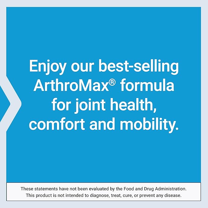Life Extension ArthroMax® Advanced NT2 Collagen™ &amp AprèsFlex® glucosamine sulfate Boswellia (Indian Frankincense) Joint Health Mobility Gluten-Free Non-GMO 60 Capsules