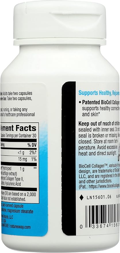 Nature's Way Hydraplenish Cruelty Free Environmentally Friendly 60 Capsules (Pack of 1)