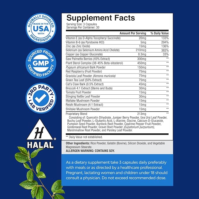 Bundle of Green Coffee Bean Extract for Uric Acid Cleanse &amp Detox with Turmeric Tart Cherry &amp Celery Seed and Herbal Prostate Supplement for Men Beta Sitosterol &amp Green Tea for Urinary Tr