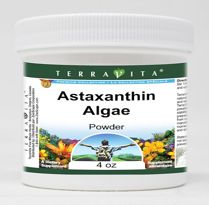 Astaxanthin Algae Powder (4 oz ZIN: 519029) - 3 Pack