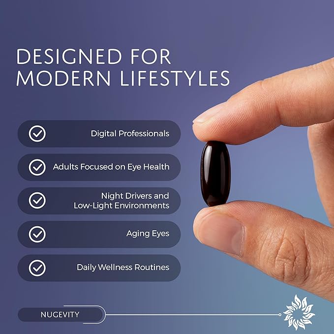 OS2 Ocular Support Solution - Patented Eye Vitamins for Macular Health Dry Eye and Blue Light - Lutein Zeaxanthin Omega 3 Astaxanthin and AREDS2 Supplements Co-Developed by NASA 90 ct