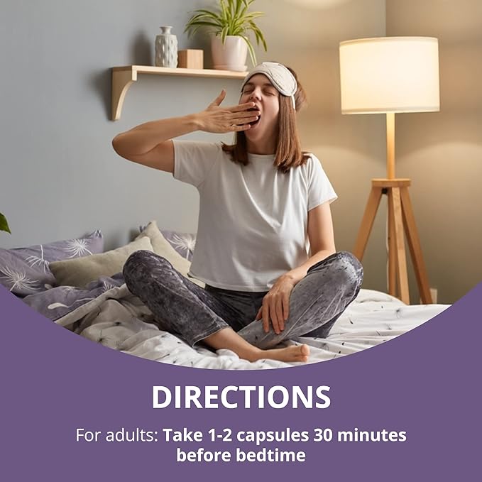 NuBest Sleep Xtra Supports Healthy Sleep for Adults - Vitamin B6 Melatonin Ashwagandha Chamomile Valerian &amp More - Non Habit-Forming (Pack 6)