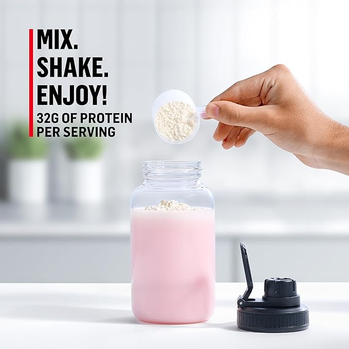Muscle Milk Genuine Protein Powder Strawberries 'N Crème 32g Protein 4.94 Pound