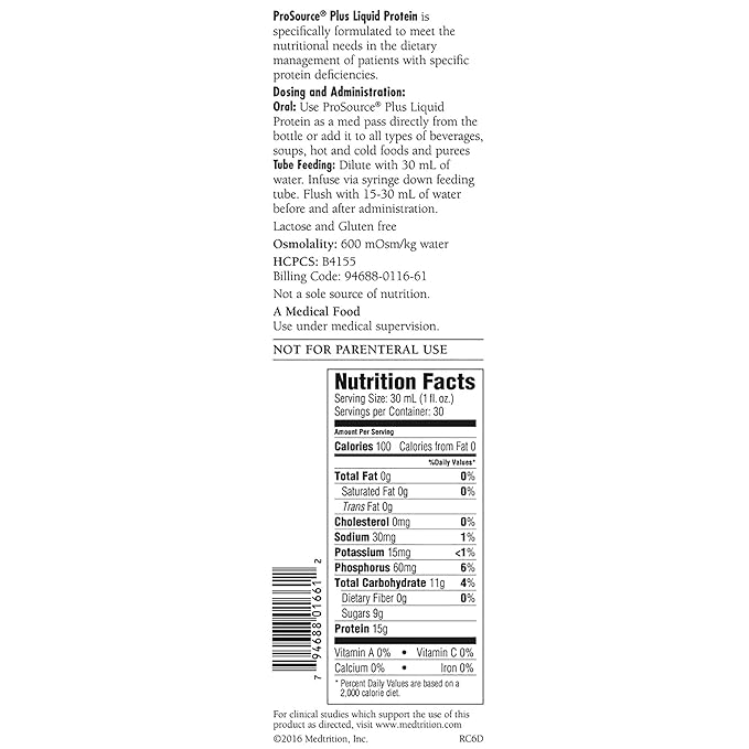 ProSource Plus Oral Supplement Berry Punch 30 oz Bottle