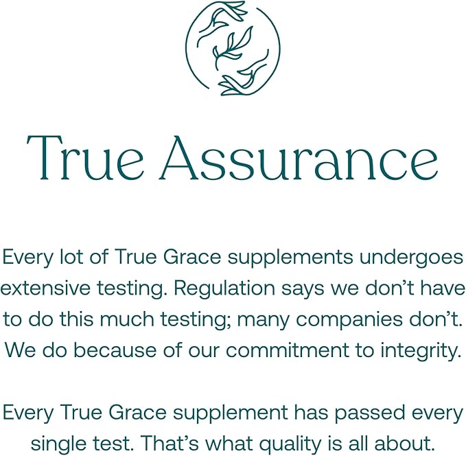 True Grace Daily Women’s Multivitamin 50+ - 60 Easy-to-Swallow Tablets - Immune Energy Longevity &amp Memory Support - Vegan - Gluten Soy &amp Iron Free - 30 Servings