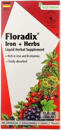 Floradix Iron Herbs 17 Fl Oz