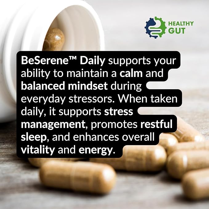 Healthy Gut Magnesium-HP 60 Capsules and BeSerene Daily 60 Capsules
