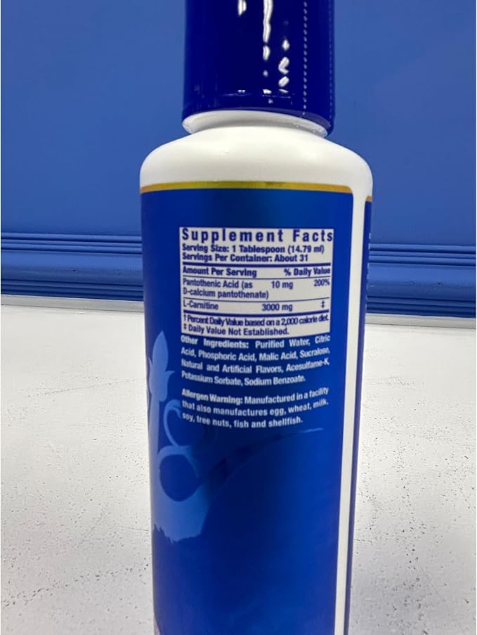 Ronnie Coleman Signature Series L-Carnitine XS 3000 Liquid Amino Acids Metabolism and Lean Muscle Strength Support Stimulant Free Sugar Free Zero Carbs Orange Smash 16 Oz
