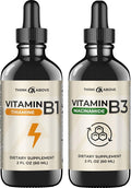 Liquid Vitamin B3 + Liquid Vitamin B1-2oz 60 ml per Bottle