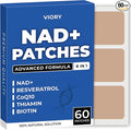 VIORY NAD Patches for Women &amp Men | NAD+ Patch for Energy &amp Healthy Aging | with CoQ10 &amp Nicotinamide | 60 Day Supply