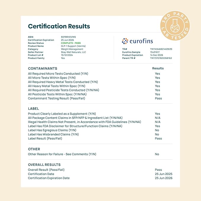Slim Coffee GLP-1 Supplement | GLP 1 Booster to Control Appetite and Cravings | Great Tasting Metabolic Support - Coffee Bean Extract Green Tea Yerba Mate (Vanilla)