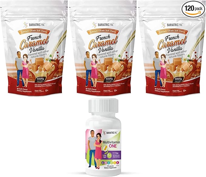 BariatricPal Gastric Bypass Complete Vitamin Pack (Multivitamin Capsule - Iron Free) (3-Month Supply)