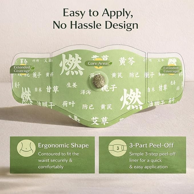 Japanese Herbal Balance Patch Plant-Based Ingredients Comfortable Adhesive Design Easy Topical Use 2 Boxes 10 Patches (3)