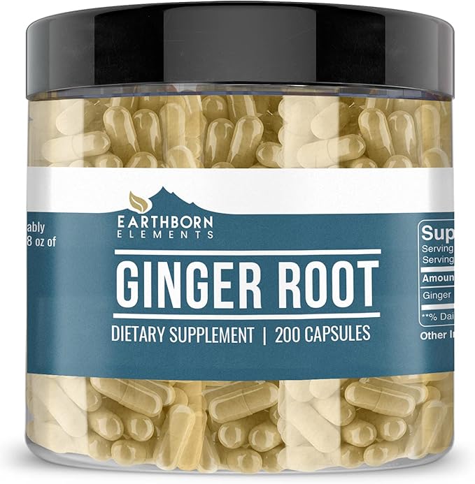 Earthborn Elements Artichoke Milk Thistle Ginger Root 200 Capsules Bundle