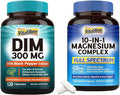DIM Supplement 120 Capsules &amp 10 in 1 Magnesium Complex 120 Capsules