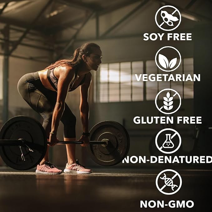 3-in-1 Whey Protein Powder Unflavored 5lb - 30g Grass-Fed Protein per Serving + Collagen Peptides Powder 2.2lb – 10g Hydrolyzed Type I &amp III Collagen Per Scoop – Non-GMO – Bundle