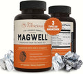 Live Conscious Magwell Magnesium Zinc &amp Vitamin D3 - Magnesium Glycinate Malate &amp Citrate - Triple Supplement for Women &amp Men - for Sleep Bone Heart Immune Support - 120 Caps