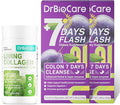 DrBioCare Living Collagen L-Carnitine Complex Supplement and Colon 7 Days Cleanse