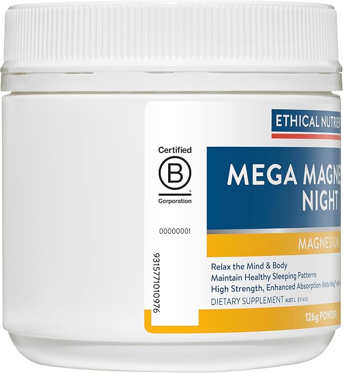 Ethical Nutrients Mega Magnesium Night 126g