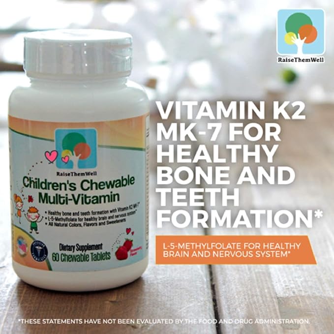 Raise Them Well Great Tasting Vitamins for Kids