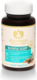 Maharishi Ayurveda Blissful Sleep® – 60 Tablets – Ayurvedic Herbal Blend with Ashwagandha Jatamansi &amp Indian Valerian – Promotes Falling Asleep Naturally &amp A Restful Night’s Sleep.*