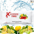 Krampade High Fiber High Potassium Electrolyte Powder Lemon Lime 9g Dietary Fiber 3950mg Electrolytes 2000mg Potassium 50mg Magnesium Digestive Health Support Leg Cramp Relief 16 Packets