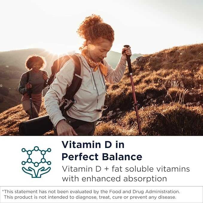 Designs for Health ADK Evail - 5000 IU VIT D3 with Vitamins A E (Annatto Gamma Delta Tocotrienols) K (K1 + K2) - Fat Soluble Vitamin D Complex - Bone + Immune Support - Non-GMO (60 Softgels)