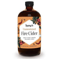 Hany's Harvest Unsweetened Fire Cider – 32 fl oz Glass Bottle | All-Natural Small-Batch Handcrafted Non-GMO Gluten-Free