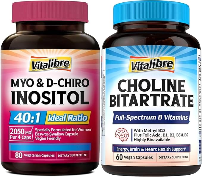 Inositol and Choline Bitartrate Supplements