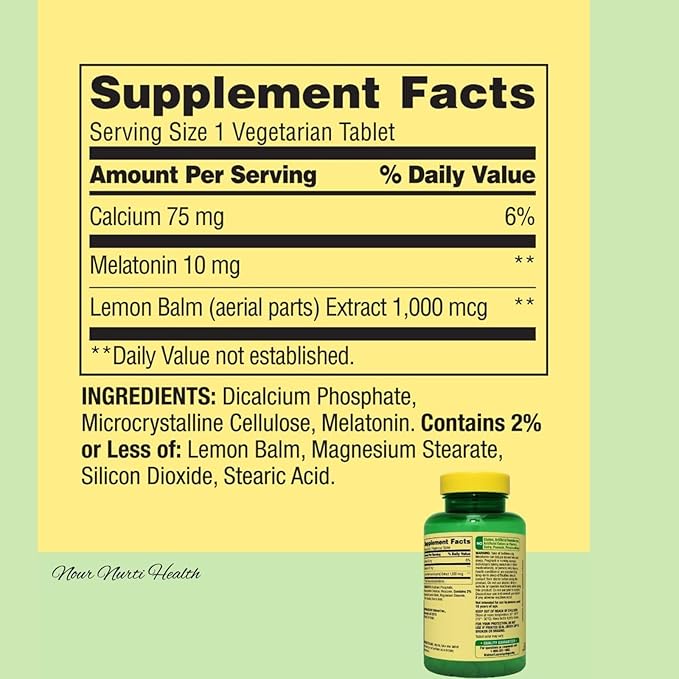 2 Pack of Extra Strength Sleep Support Melatonin Tablets Dietary Supplement Value Size 10 mg 240 Count 2 Bottle Includes Exclusive Vitamin and Mineral Guide