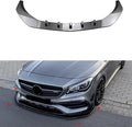 Auto Front SplittersCar Front Bumper LipCar Front Bumper SpoilerCompatible with CLA Class C117 2016-2019 CLA200 260 CLA45 AMGCarbon Fiber Pattern