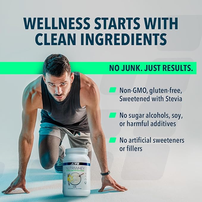 NF Sports Post Workout Nutri Whey Protein Powder Dietary Supplement Amino Energy Supports Immunity BCAA Powder Helps Fight Stress (Alpine Strawberry Powder 828g 23 Servings)