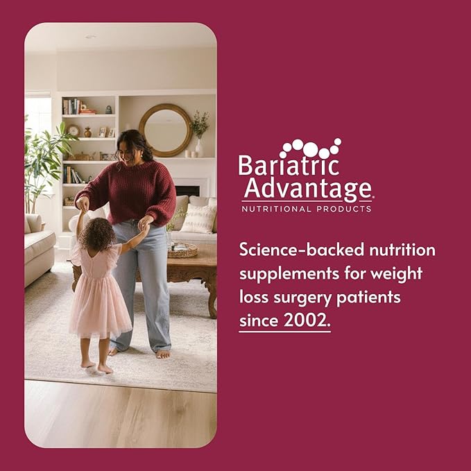 Bariatric Advantage Ultra Solo with Iron - Once-Per-Day Daily Multivitamin - for Bariatric Patients - with Thiamin Vitamin A &amp More - Gluten Free - 90 Capsules