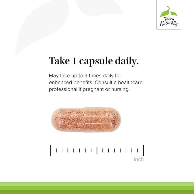 Terry Naturally Clinical OPC - Cardiovascular Health &amp Focus Support Supplement - Dietary Supplement with Grape Seed Extract &amp Sunflower Lecithin - Immune Support Supplement - 150 mg 60 Softg