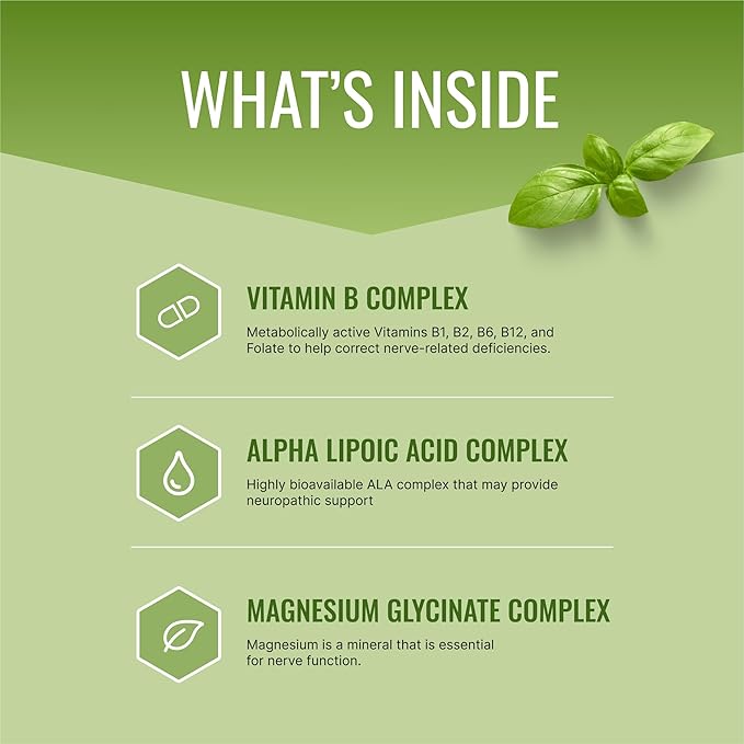 Approved Science Nervprin - Nerve Support - Benfotiamine B12 R-Alpha-Lipoic Acid Corydalis Boswellia BioPerine - 360 Capsules - Made in The USA