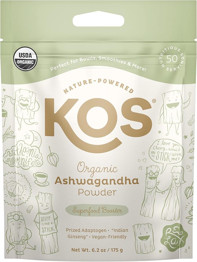 KOS Organic Ashwagandha Powder